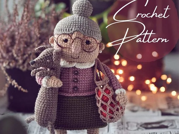 crochet Grandma Doll easy pattern
