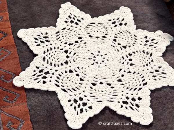 Chunky Doily Rug