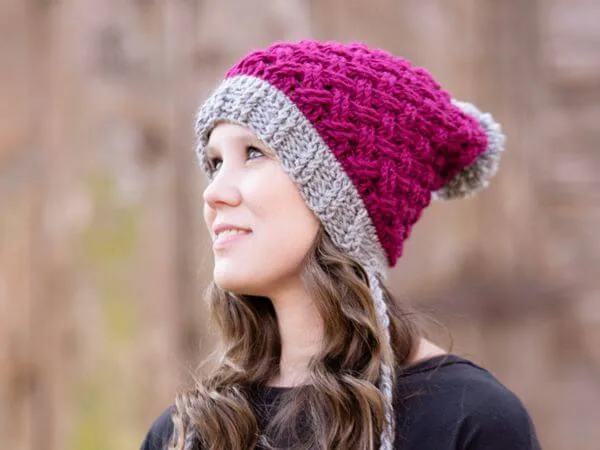Celtic Weave Mini Slouch Hat