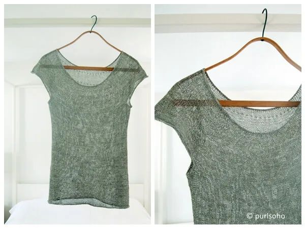 Silken Straw Summer Sweater