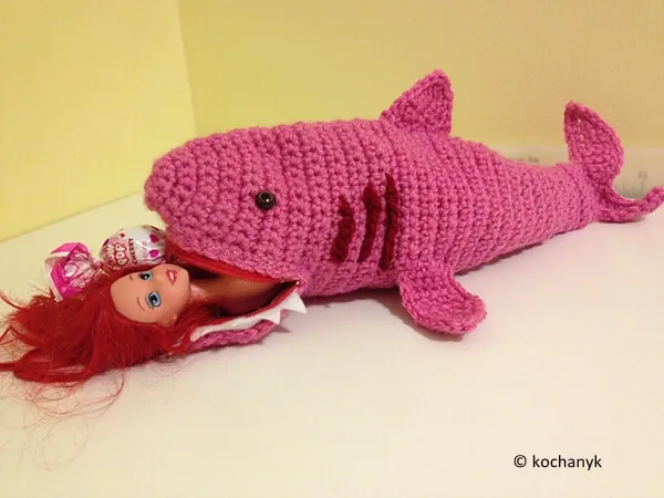 Shark Time Pouch