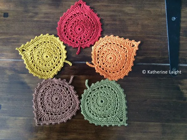 Leaf Coasters
