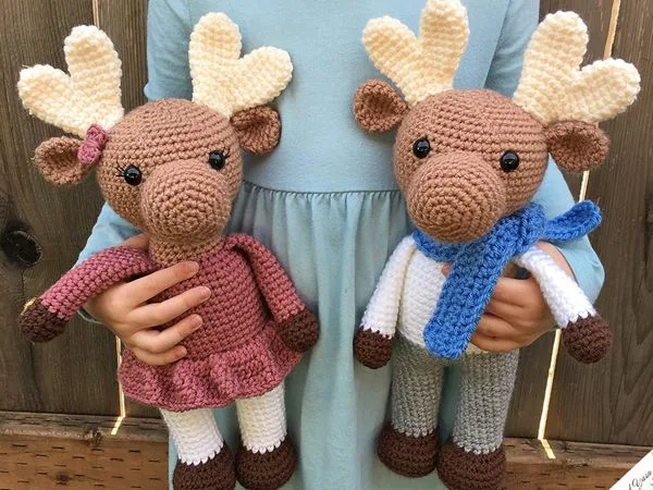 Amigurumi Moose