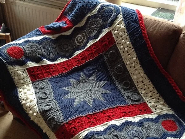 DecoGhan - Original Crochet Afghan pattern