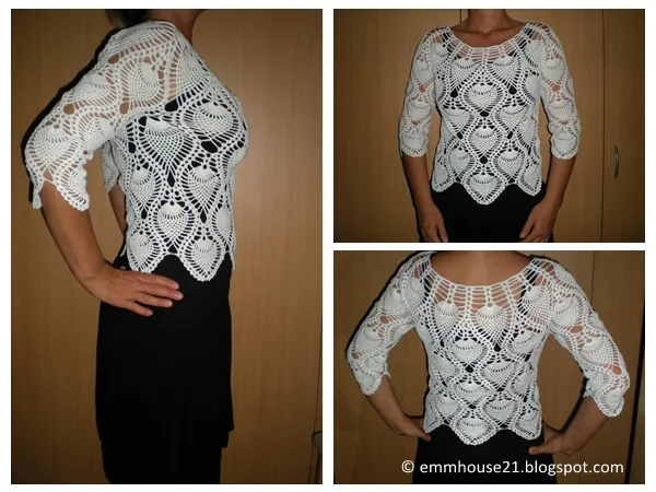 White Pineapple top