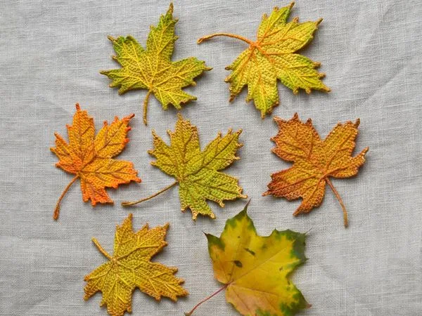 crochet Maple Leaf easy pattern