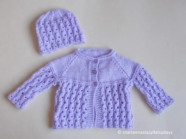 Lilac Blossom Baby Set