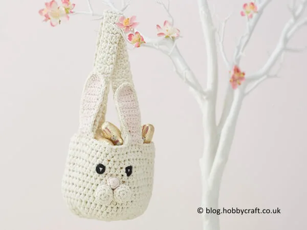 Bunny Basket Crochet Pattern