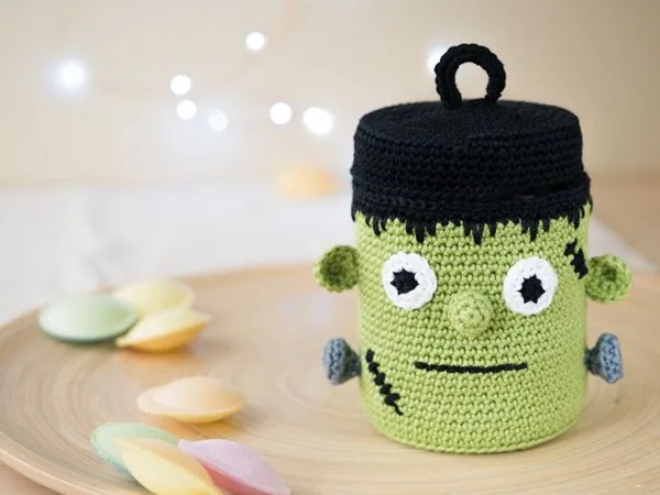 Halloween Upcycling Frankenstein