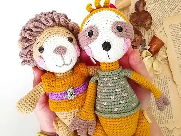 crochet Lion Benrooy Amigurumi free pattern