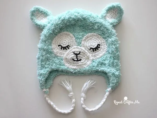 crochet llama hat free pattern