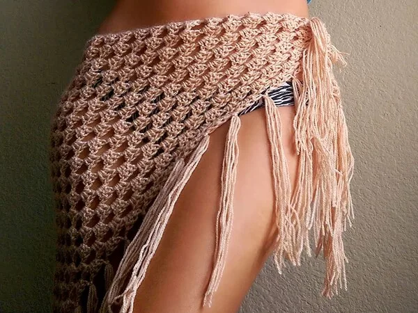 Crochet Boho Sarong