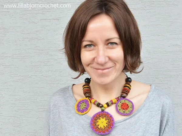 African Mandala Necklace