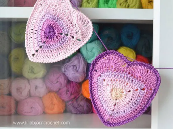 Ombre Heart Coaster