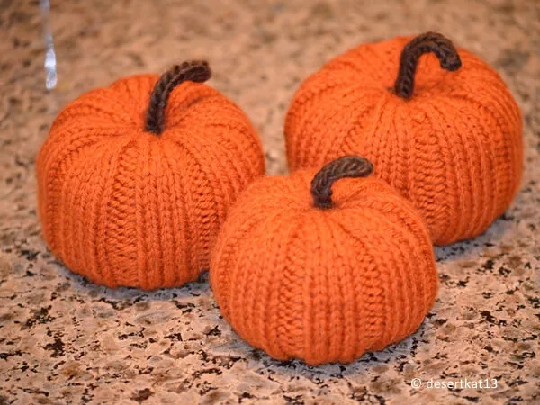 Knit Pumpkin