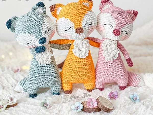 crochet Remy the Fox easy pattern