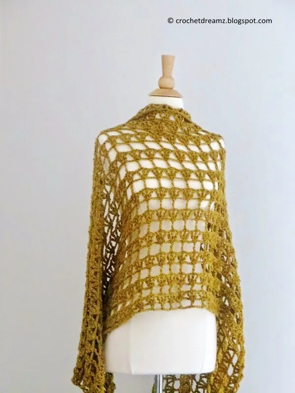 Aida Lacy Shawl