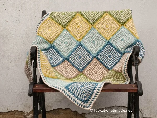 Linen Stitch Manghan Pattern