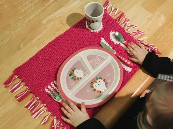 crochet Place Setting Mat easy pattern