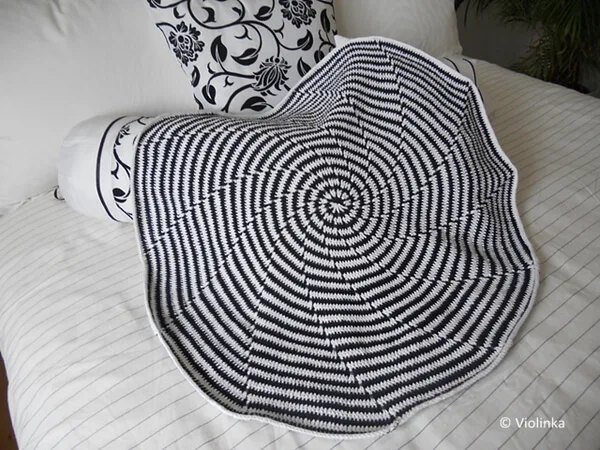 SmoothFox's Spiral Baby Blanket