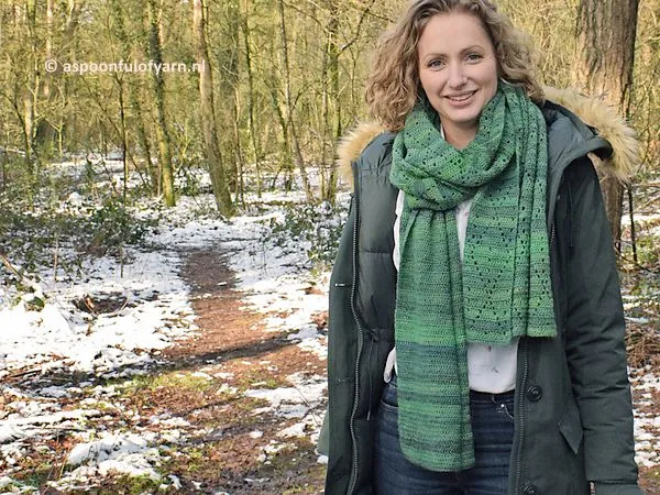 Fresh Leaves Shawl