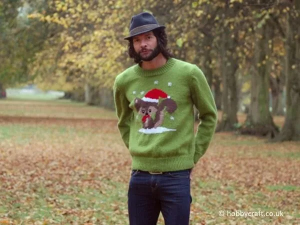 Squirrel Christmas Jumper