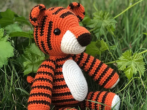 crochet Thomas the Tiger free pattern