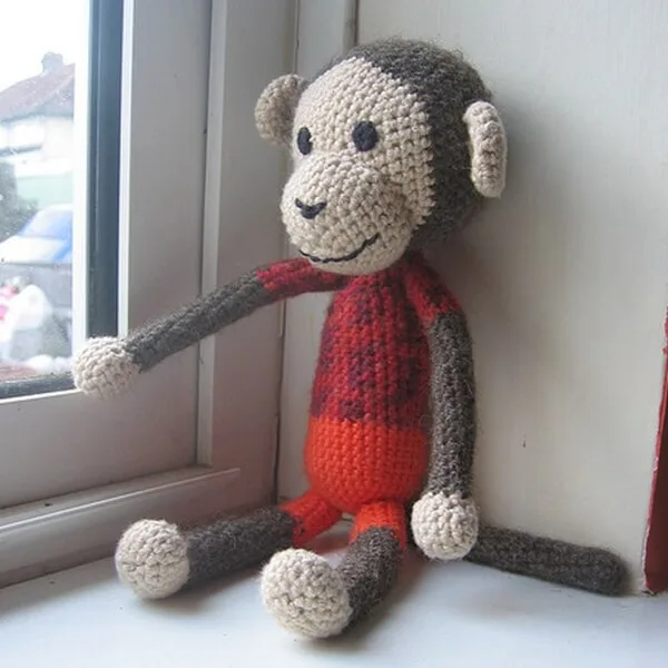 Crocheted Monkey