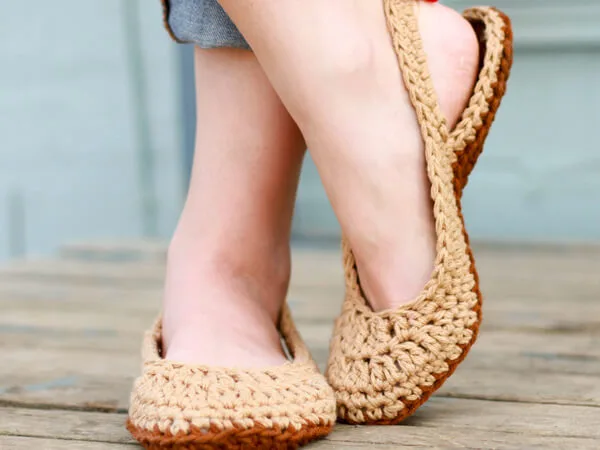 slingback slippers