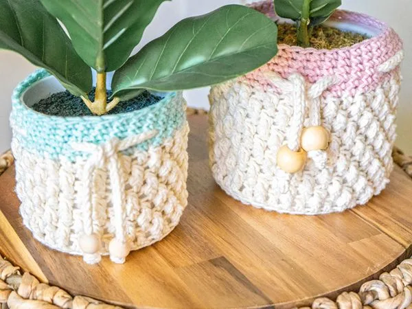 crochet Teton Basket free pattern