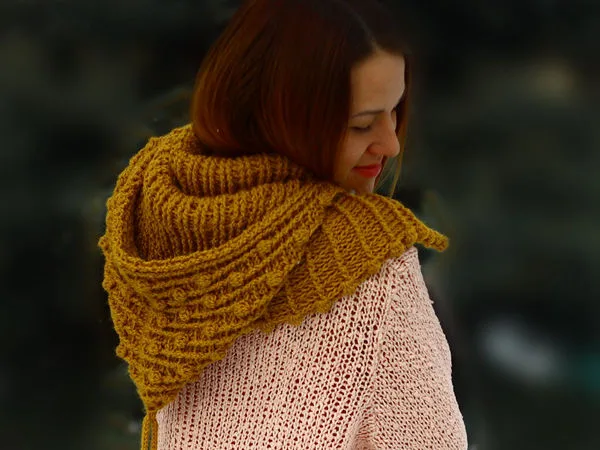 Crochet Hooded Cowl