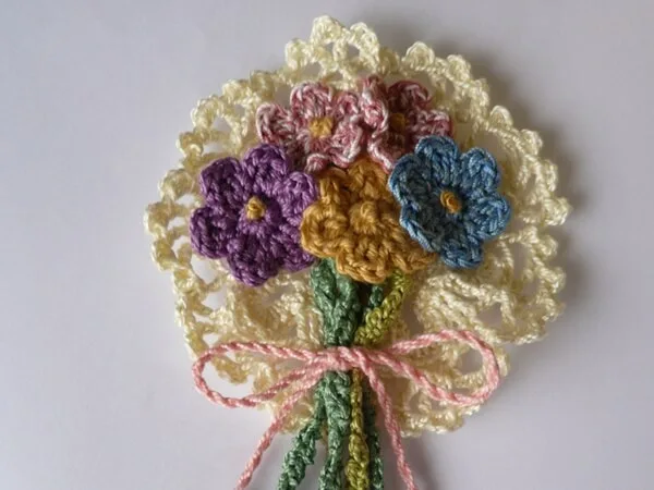 Little Doiley Flower Corsage