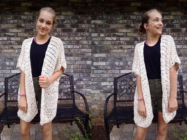 crochet Efficient Wrap free pattern