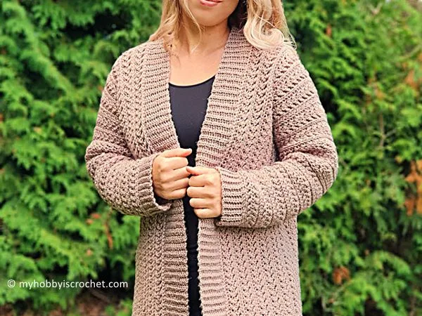 Chic Aran Cardigan