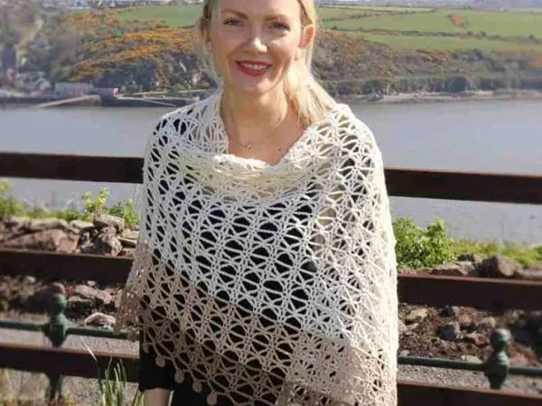 crochet Venetia Wrap free pattern
