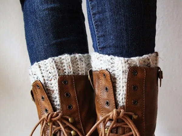 Crocheted Boot Cuffs