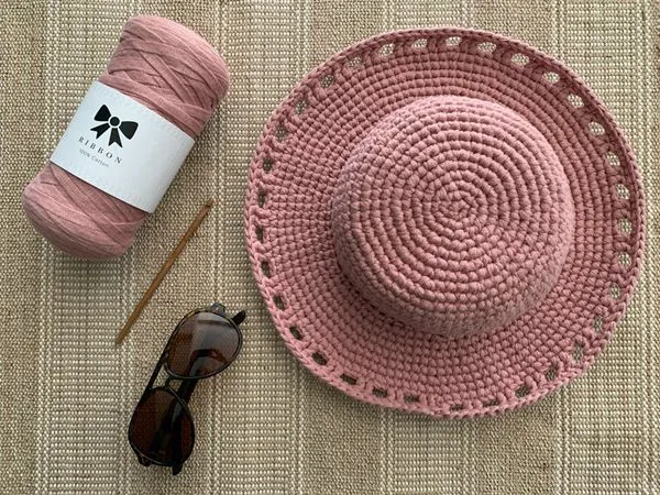crochet Fun in the Sun Hat easy pattern