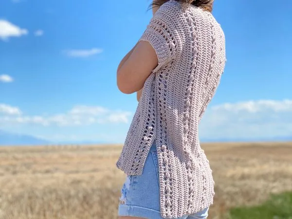 crochet The Windfall Cardigan free pattern