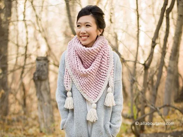 Crosswinds Triangle Scarf