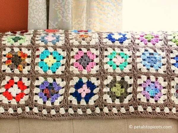 Granny Square Blanket