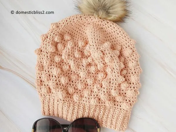 crochet HANNA SLOUCHY BEANIE pattern