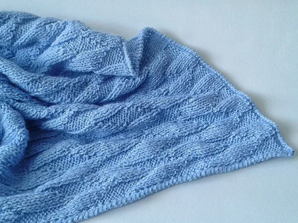 Blank Slate Baby Blanket