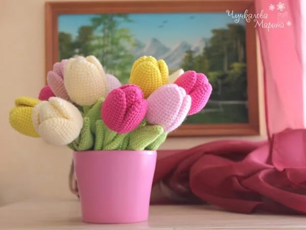 Crochet Tulip Pattern