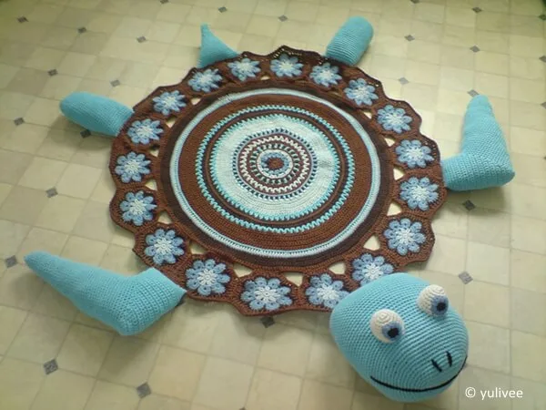 Sea Turtle Rug