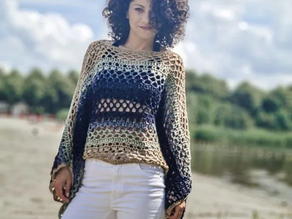 crochet Mystery Poncho free pattern