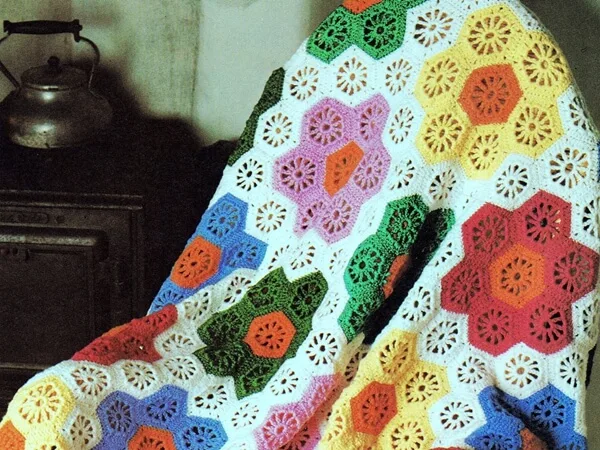 Flower Garden Afghan