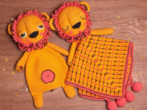 crochet Lionet Lovey Lionet Ragdoll easy pattern