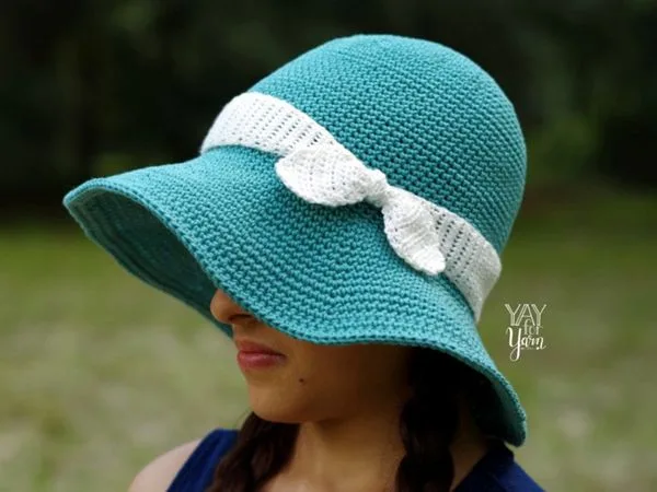 crochet Summer Sunhat free pattern