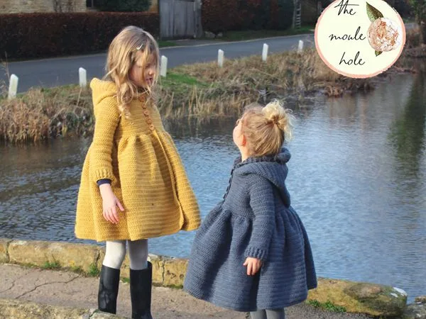 crochet Girls Magdalena Jacket easy pattern