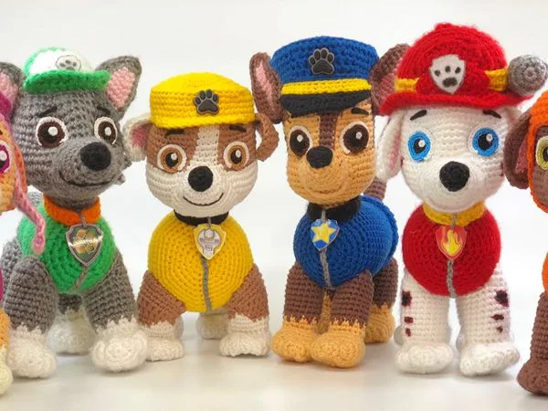 Paw Patrol crochet pattern